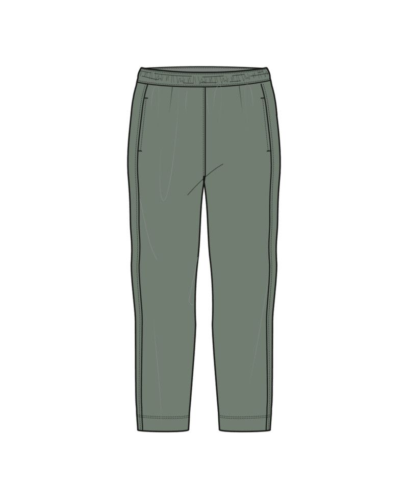 W Ada Poplin Pant, Color: Fatigue, Size: XS