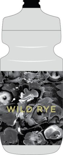 Bidon Water Bottle, Color: Greyscale Marble