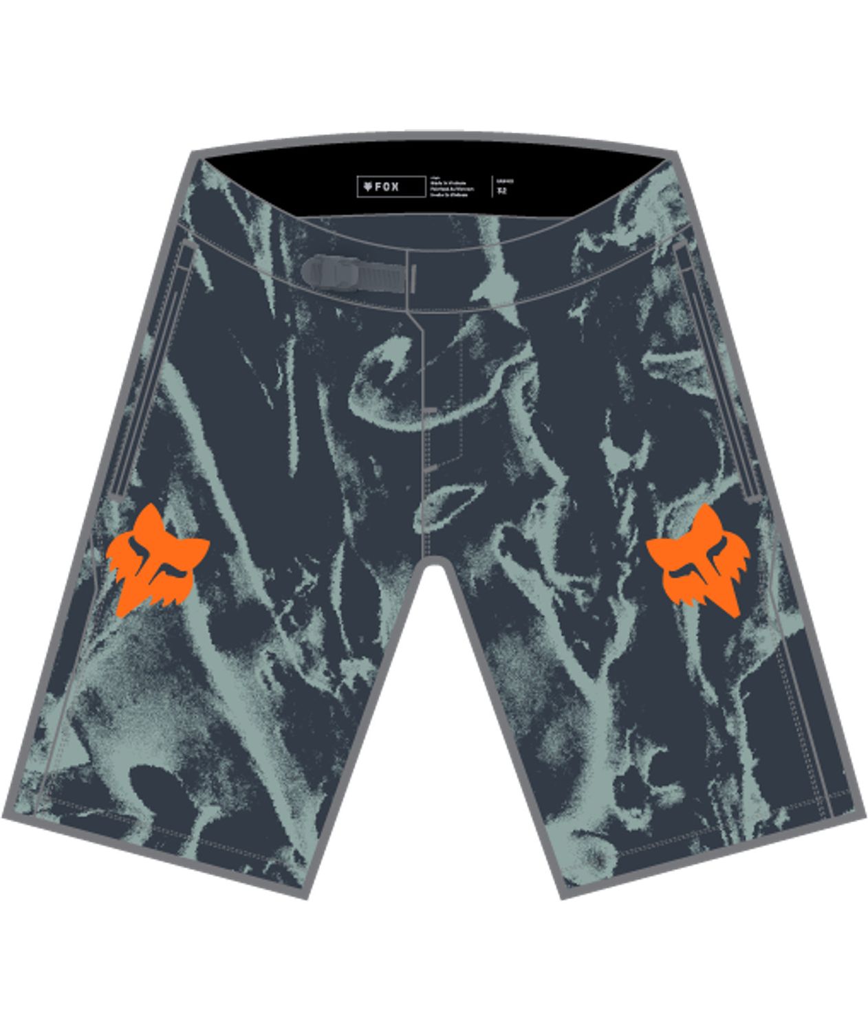 K Ranger Short, Color: Drk Blue Print, Size: 22