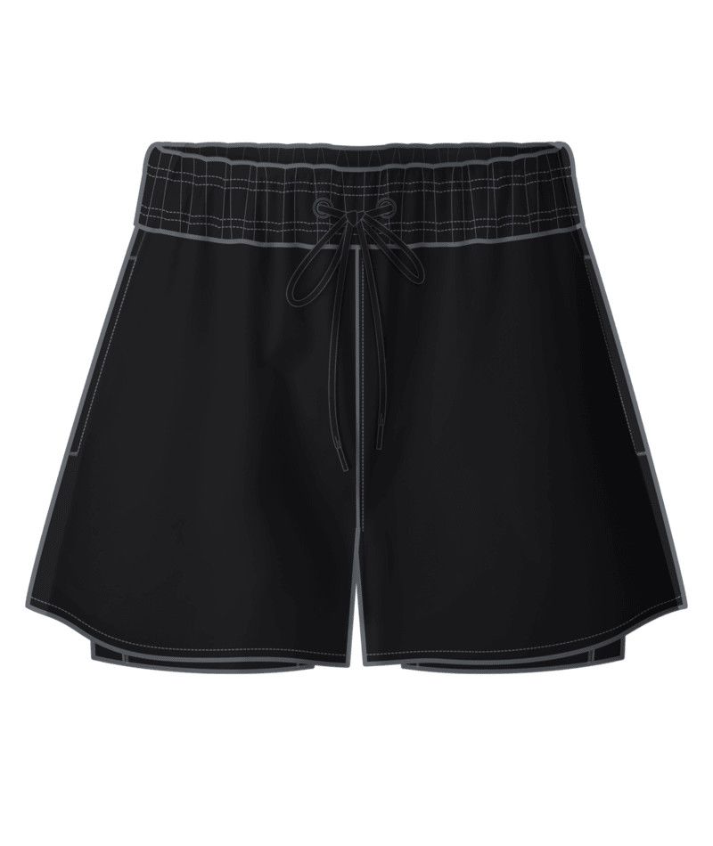 W Breezeblend Challenger Short, Color: Blk, Size: SM