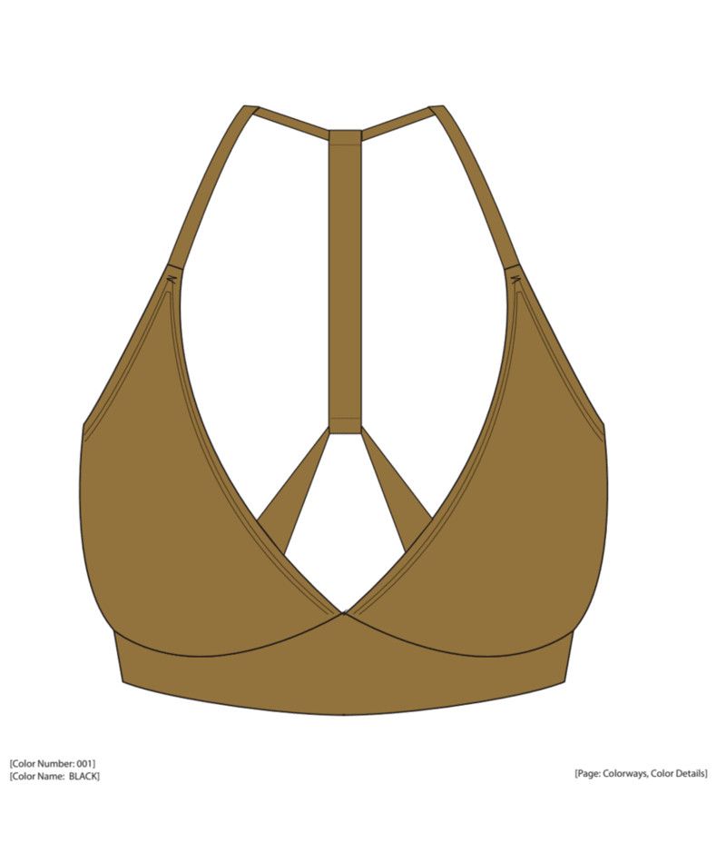 W Dahlia Compression Top, Color: Golden, Size: XS