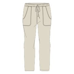 W Zoe Twill Pant