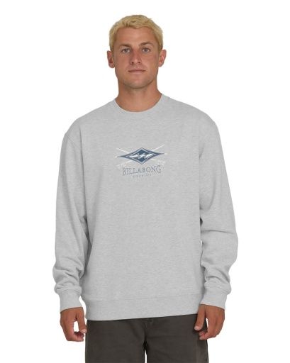 M Shortsands Crew, Color: Lt Grey Hthr, Size: MD