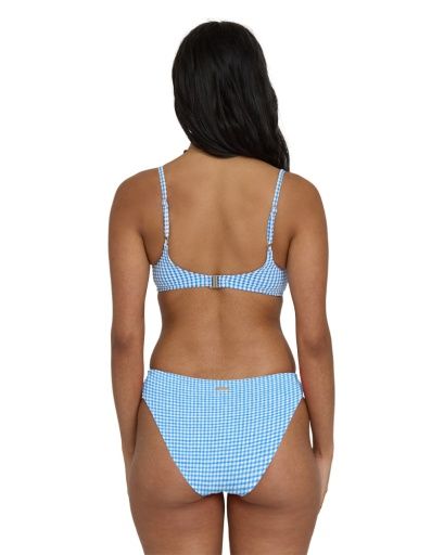 W Mini Wave Check Maui, Color: True Blue, Size: SM