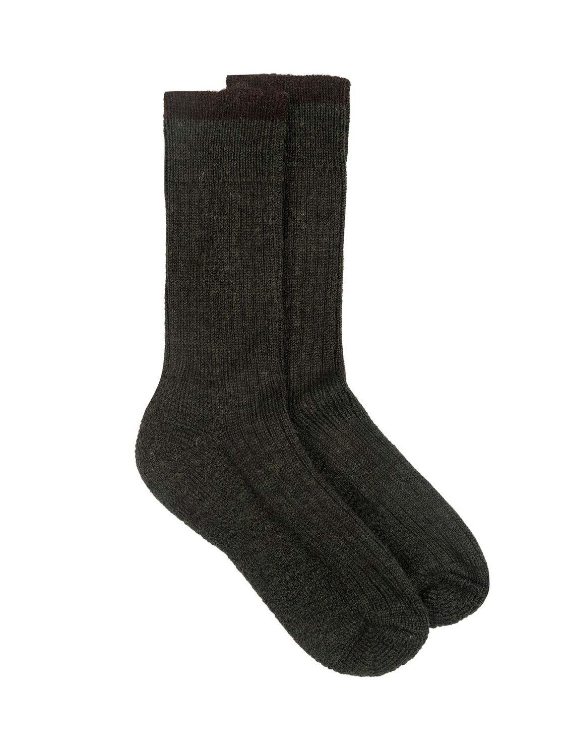 Bosun Sock, Color: Olive/ Chestnut Nep, Size: 4-6