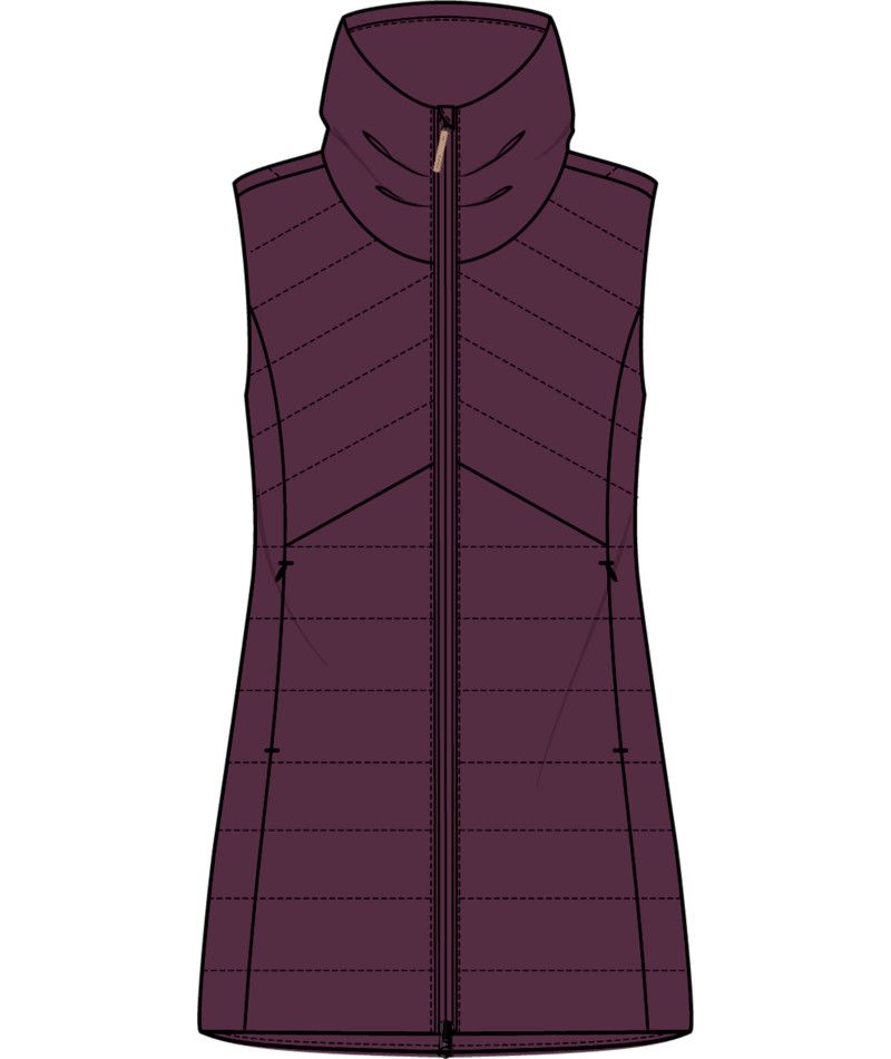W Kapa II Vest, Color: Elderberry, Size: XS