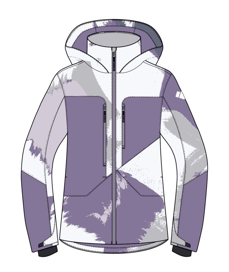 K Maja Jkt, Color: Misty Camo, Size: XS