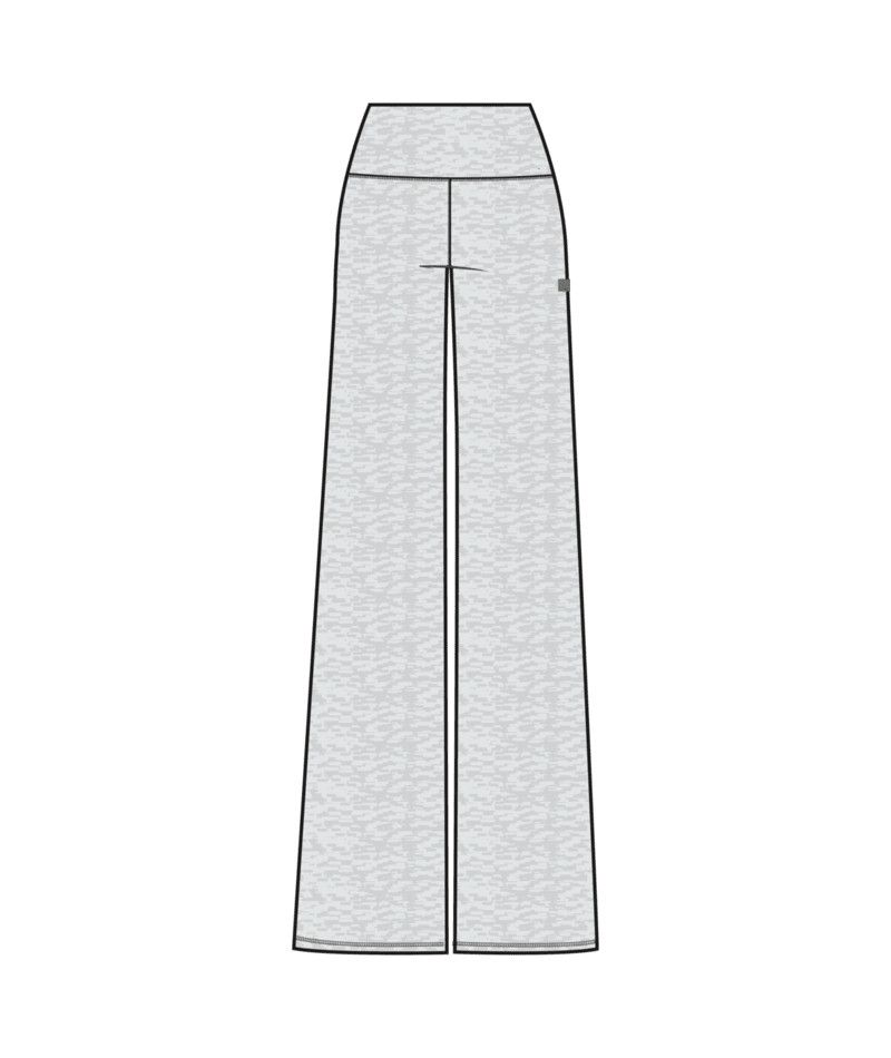 W Halo Easy Wideleg, Color: Pale Grey Hthr, Size: XS