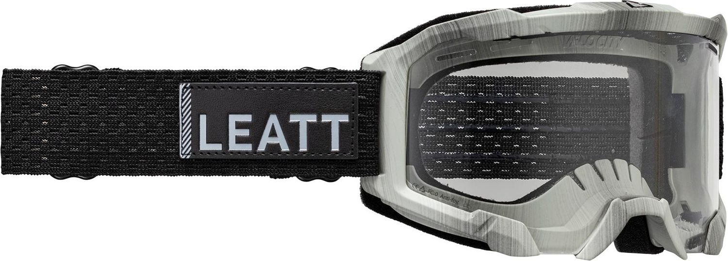 Velocity 4.0 MTB Goggle, Color: Brushed Grey/Clear