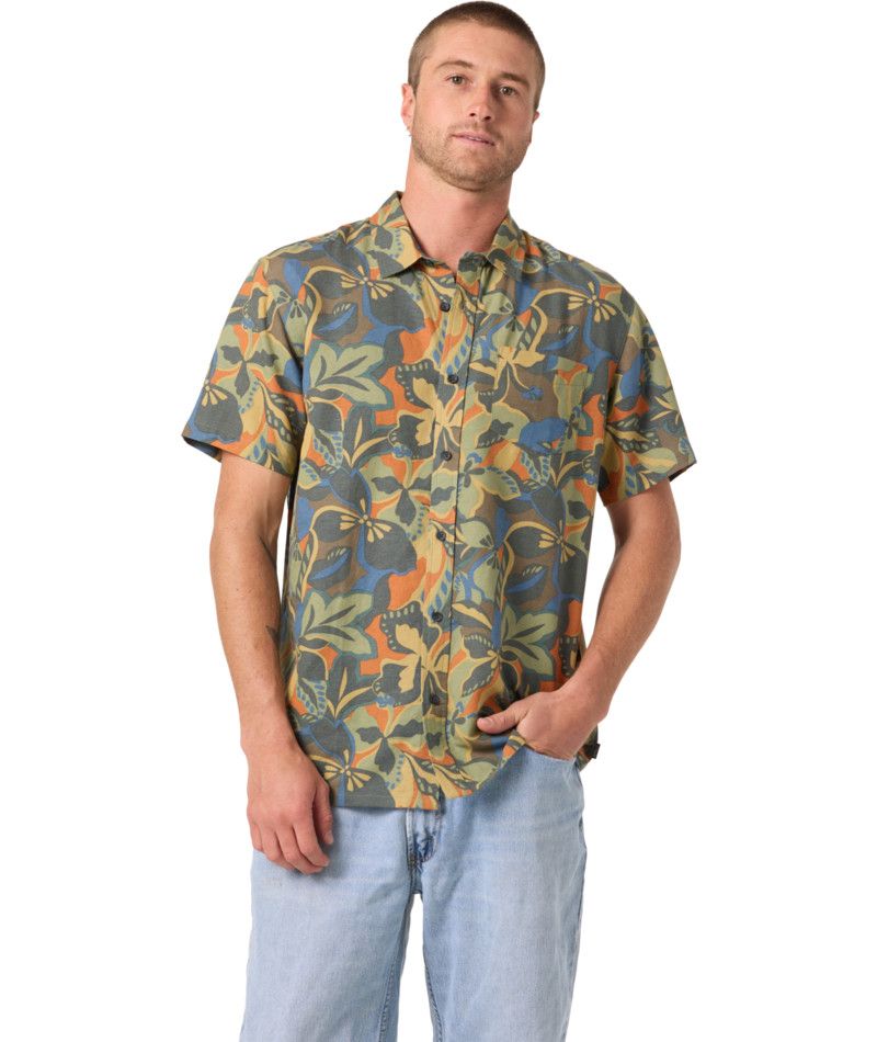 M OG Print Standard SS, Color: Drk Shadow, Size: MD