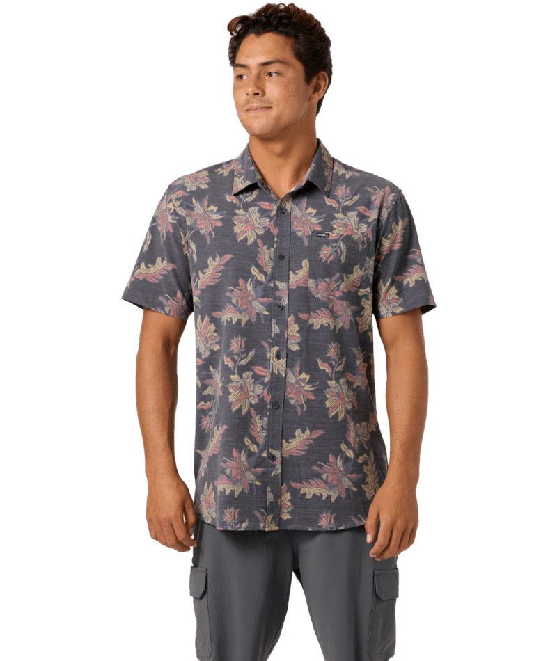 M UPF Slub Standard SS Shirt, Color: Blk, Size: MD