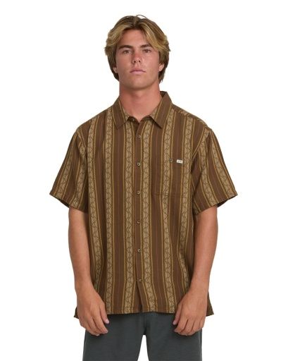 M Sundays Jacquard SS, Color: Vintage Khaki, Size: MD