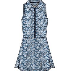 W Moveknit SL Zip Dress 2.0
