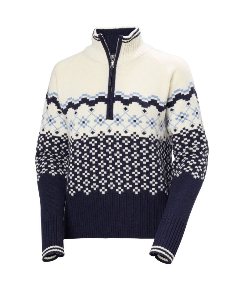 W Apres Knit Swtr, Color: Navy, Size: SM