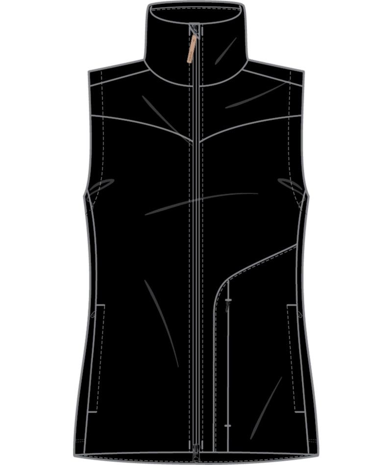 W Oryon Vest, Color: Blk, Size: SM