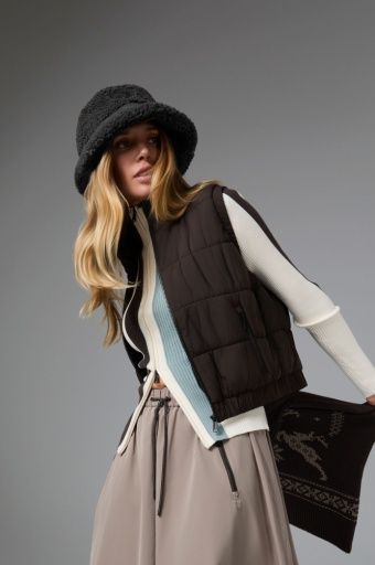 Shearling Bucket Hat, Color: Blk