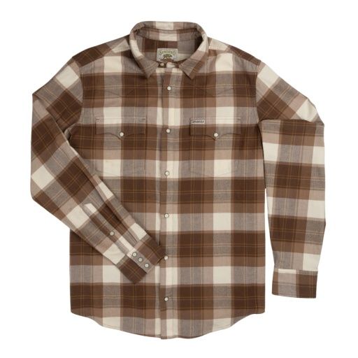 M Durango Flannel, Color: Woodrow Plaid, Size: MD