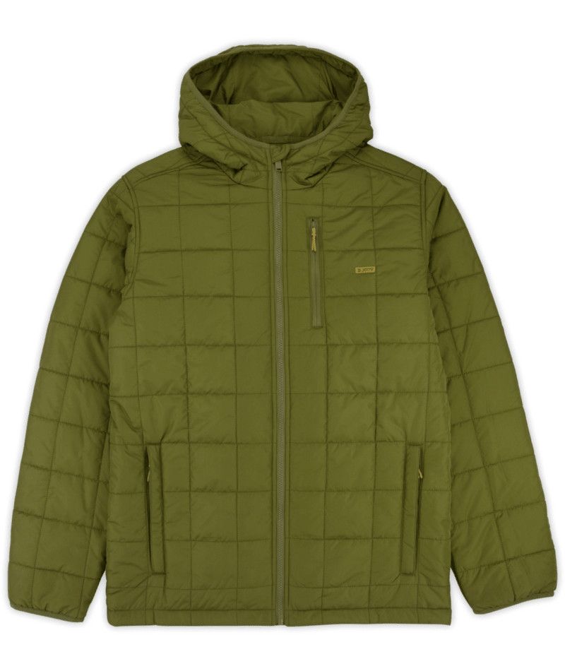 M Puffer Coat, Color: Olive, Size: MD