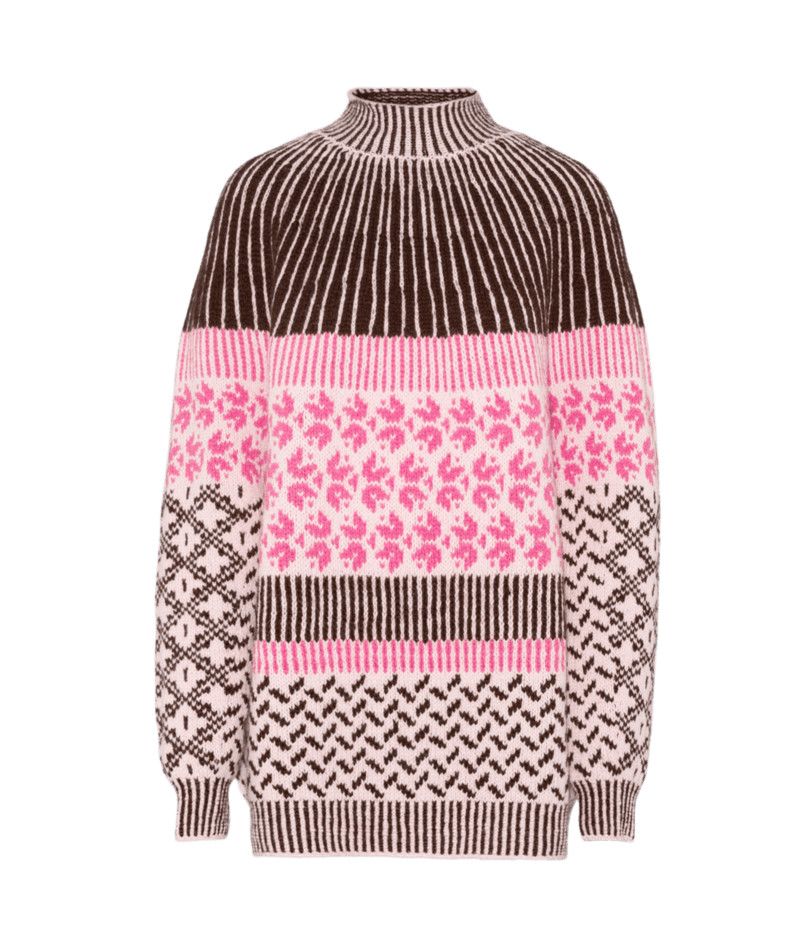 W Smekker Knit, Color: Cocoa Powder, Size: XS