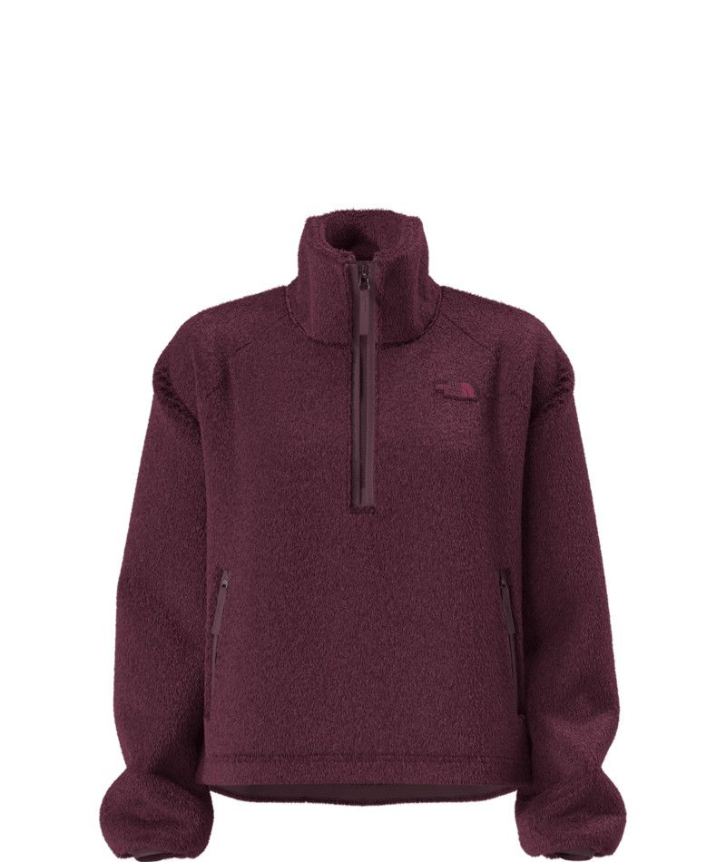 W Osito Evolve 1/2 Zip Jkt, Color: Burgundy Crush, Size: SM
