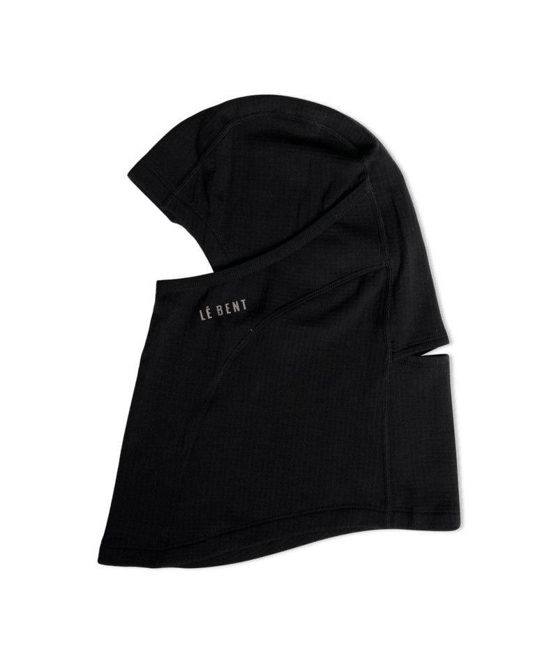 Heavyweight Grid Fleece Balaclava, Color: Blk
