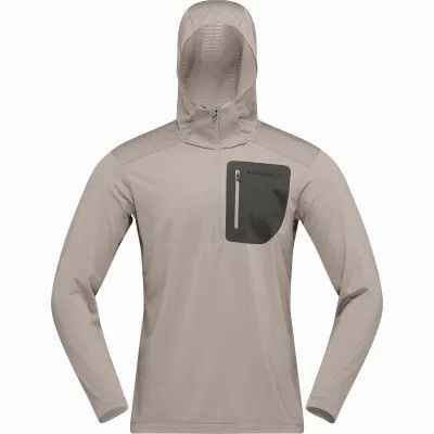 M Falketind Warm1 Hood, Color: Winter Twig/Beluga, Size: MD