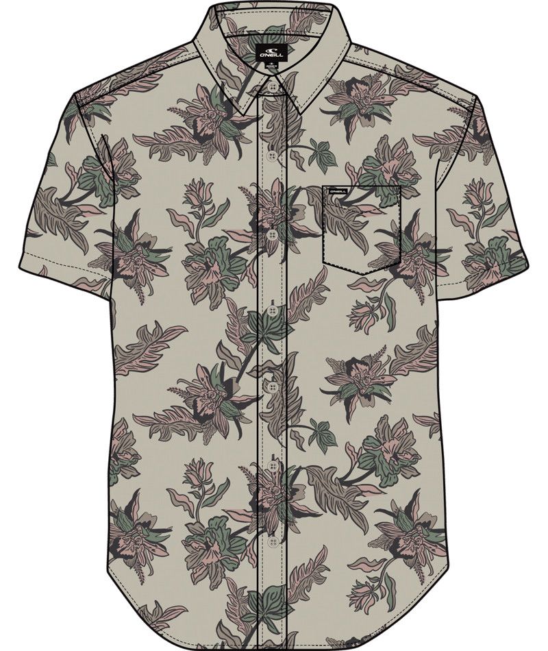 M Terrace Standard SS Shirt, Color: Twill, Size: MD