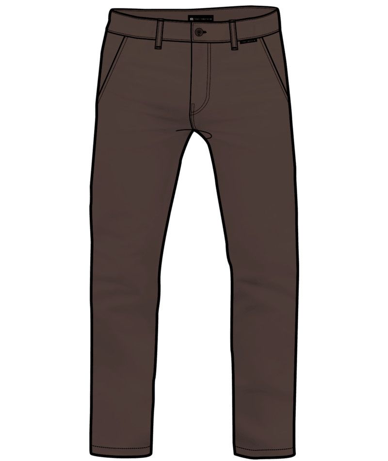 M Legacy Stretchknit Pant, Color: Chocolate Brown, Size: 32