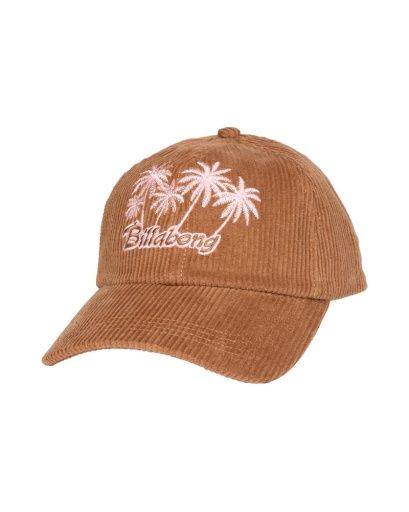 W Dad Cord Cap, Color: Caramel