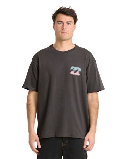 M Crayon Wave Prem SS, Color: Raven, Size: MD