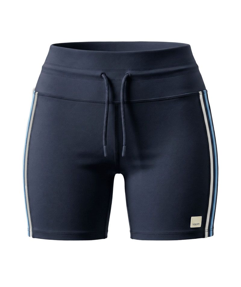 W Daily Track Short 5", Color: Ink/Santorini, Size: SM
