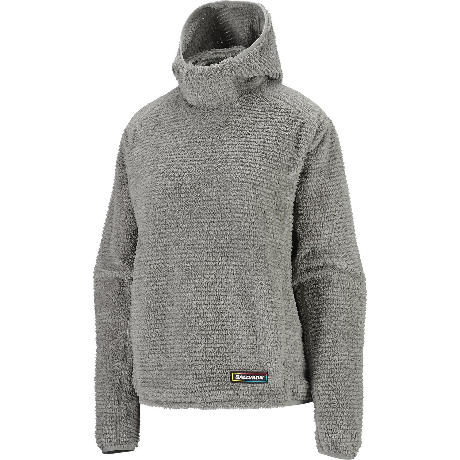 W Thernova Fleece Hdy, Color: Castor Gray, Size: SM