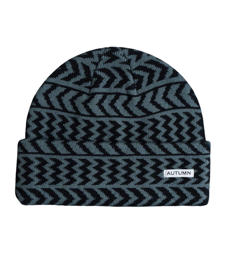 Chevron Beanie, Color: Slate