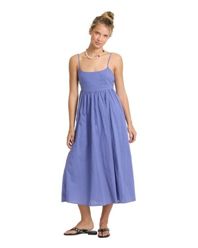 W Island Life Midi Dress, Color: Ink Blue, Size: SM
