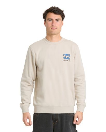M Heritage Arch Crew, Color: Sand Khaki, Size: MD