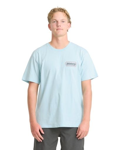 M Walled Prem SS, Color: Coastal Blue, Size: MD