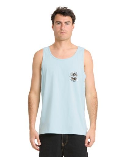 M Hollow Prem Tank, Color: Coastal Blue, Size: MD
