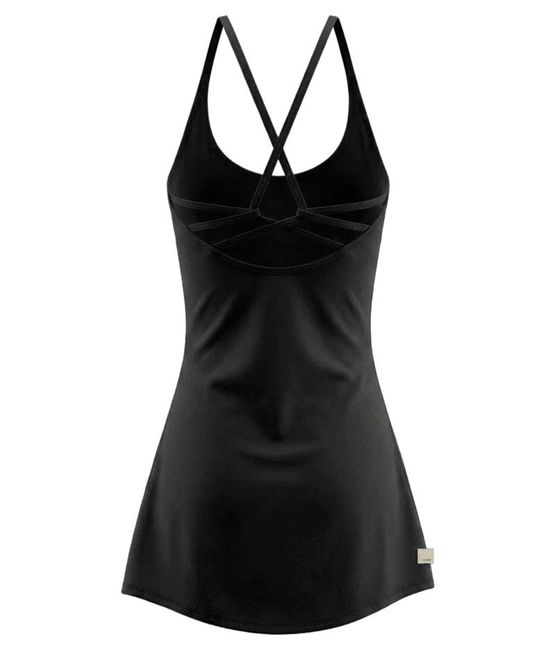W Signature Serve Dress, Color: Blk, Size: SM