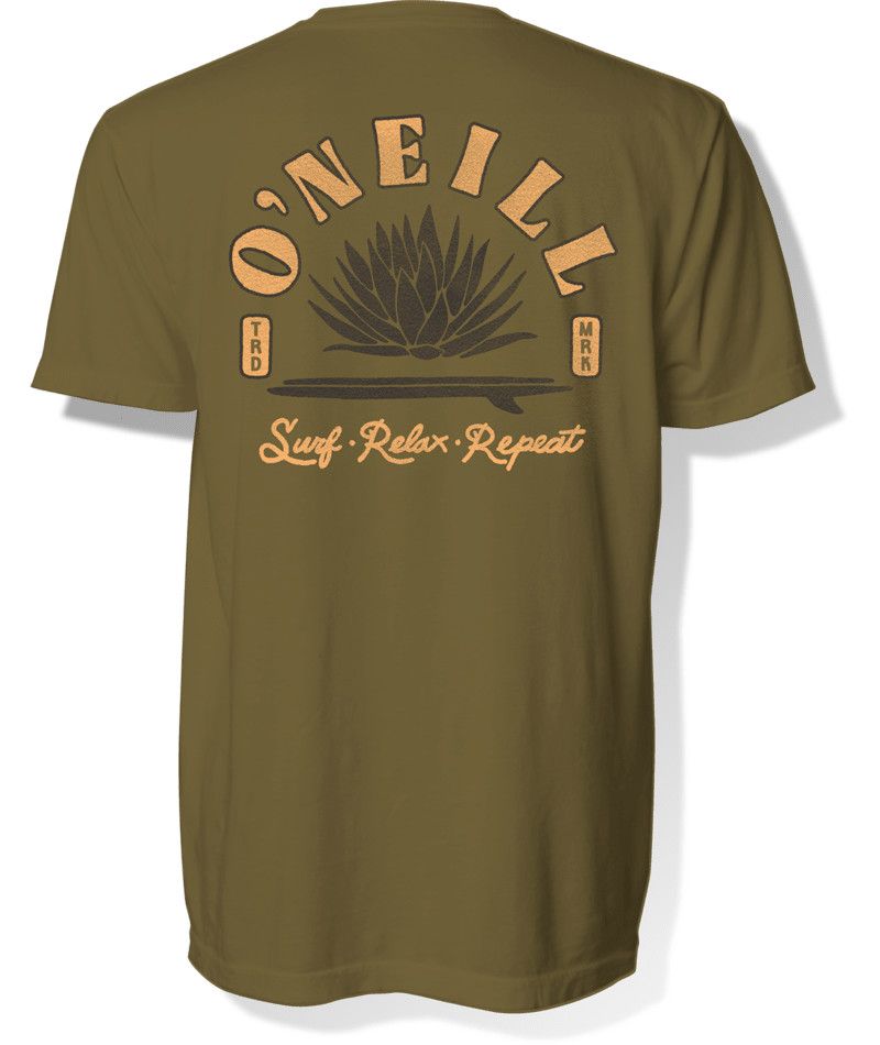 M Panorama SS Tee, Color: Avocado, Size: MD
