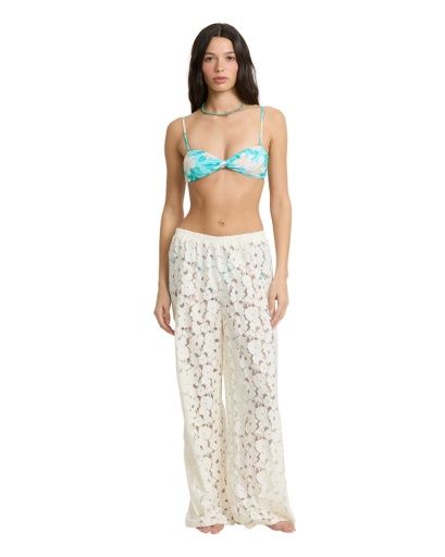 W Crystal Waves Pant, Color: Salt Crystal, Size: SM