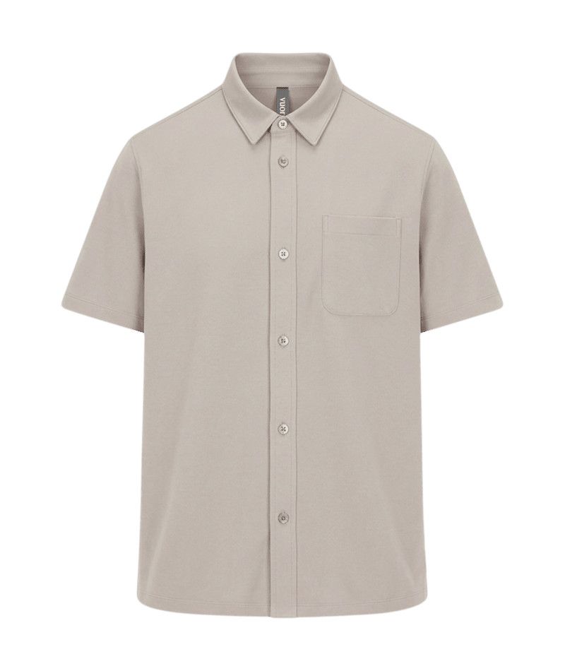 M S/S Ponto Button Down, Color: Drk Salt, Size: MD