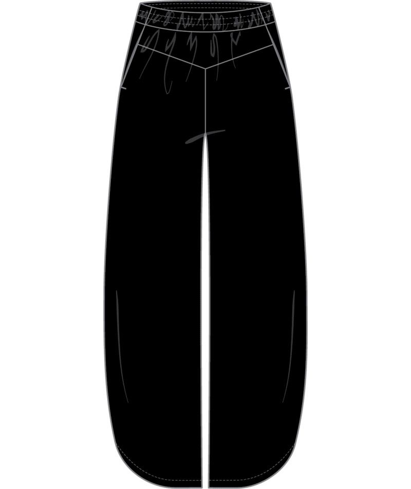 W Maru Pant, Color: Blk, Size: XS