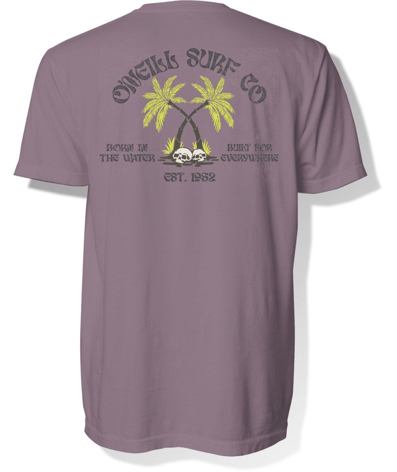 M Of The Sea SS Tee, Color: Crushed Grape, Size: MD