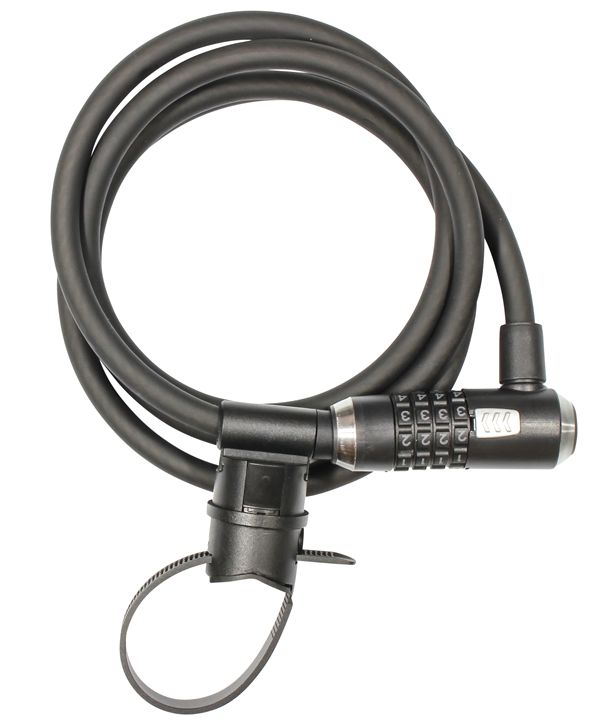KryptoFlex 1218 Cbl Lock Combo, 6' x 12mm