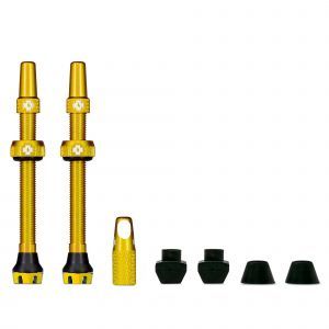 Muc-Off V2 Tubeless Valve Kit Gold 44mm