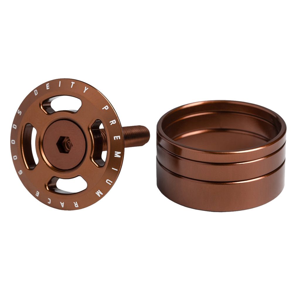 Deity Crosshair Headset Cap Bronze