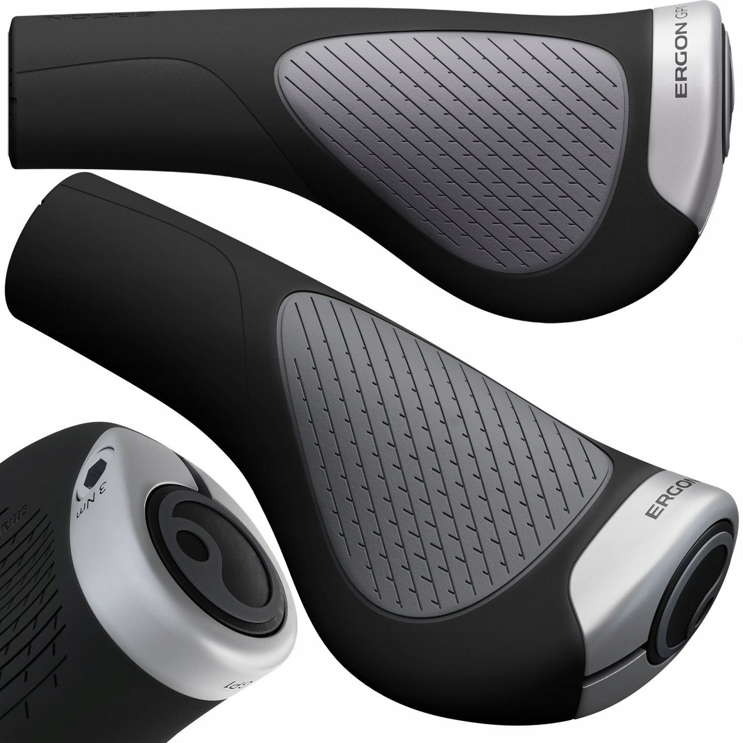 Ergon GP1 Evo Grips Blk LG
