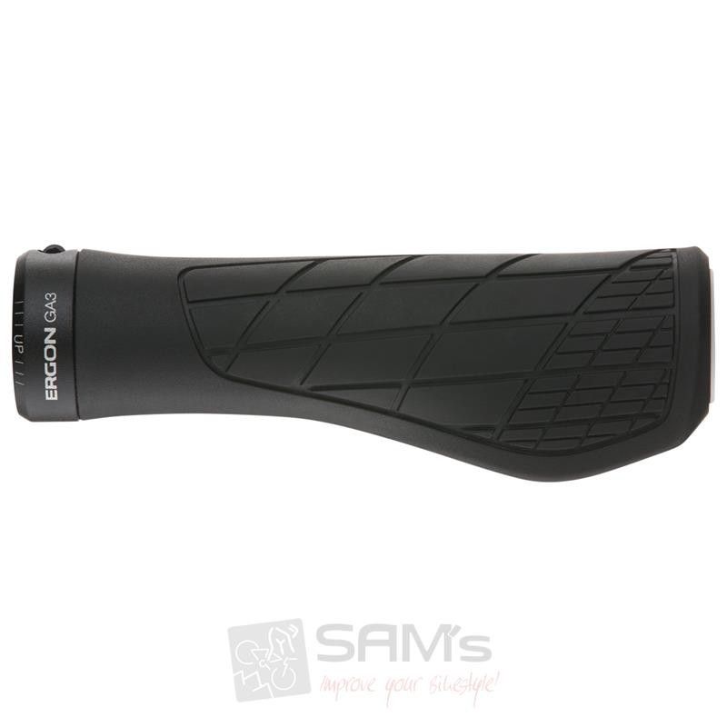 Ergon GA3 Grips Blk, Lock-On, LG