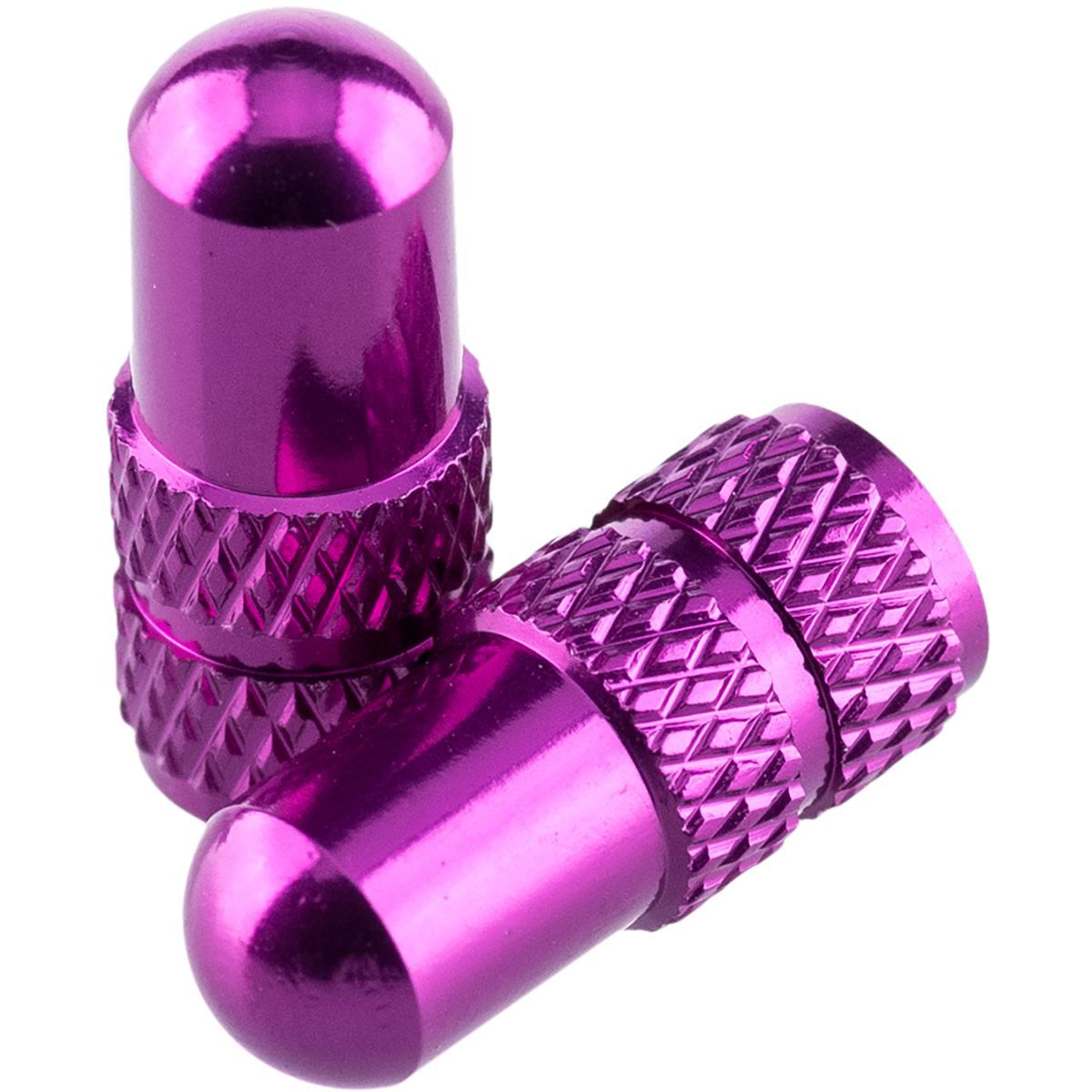 Presta Valve Caps Purple