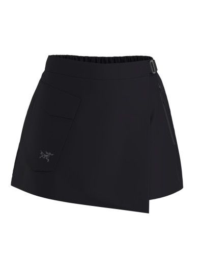 W Sonii SL Skort 4', Color: Blk, Size: 2